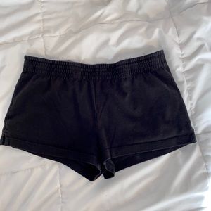 Black Short Shorts